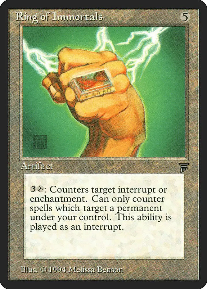Ring of Immortals [Legends] - MTG Single