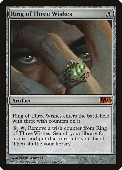 Ring of Three Wishes [Magic 2014] - MTG Single