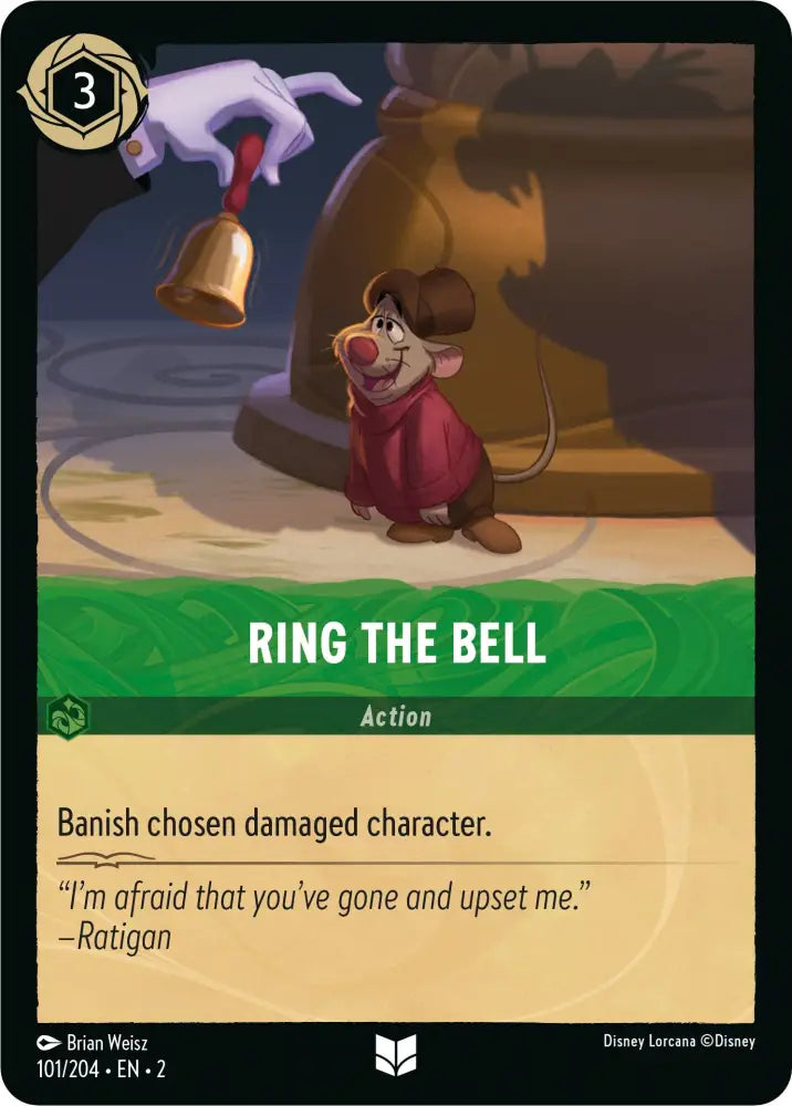 Ring the Bell (101/204) [Rise of the Floodborn] - Lorcana Single