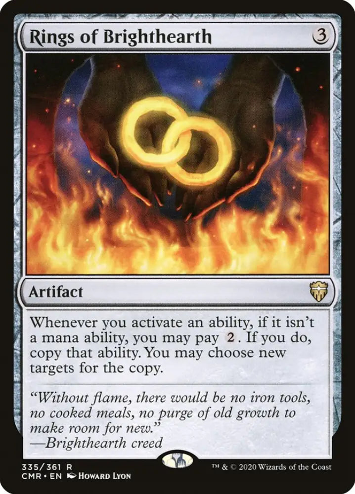 Rings of Brighthearth [Commander Legends] - MTG Single
