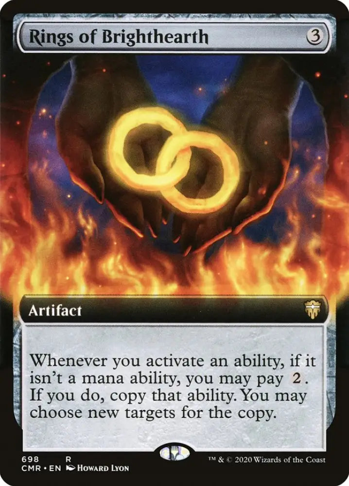 Rings of Brighthearth (Extended Art) [Commander Legends] - MTG Single