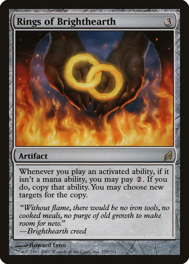 Rings of Brighthearth [Lorwyn] - MTG Single