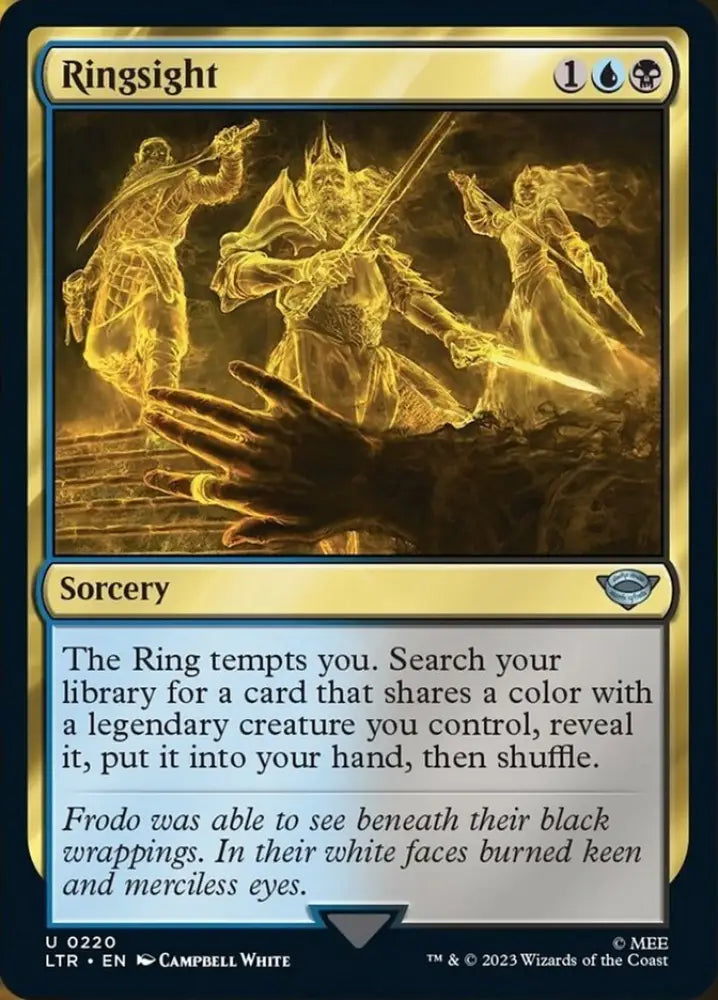 Ringsight [The Lord of the Rings: Tales of Middle-Earth] - MTG Single