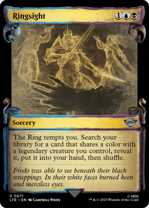Ringsight [The Lord of the Rings: Tales of Middle-Earth Showcase Scrolls] - MTG Single