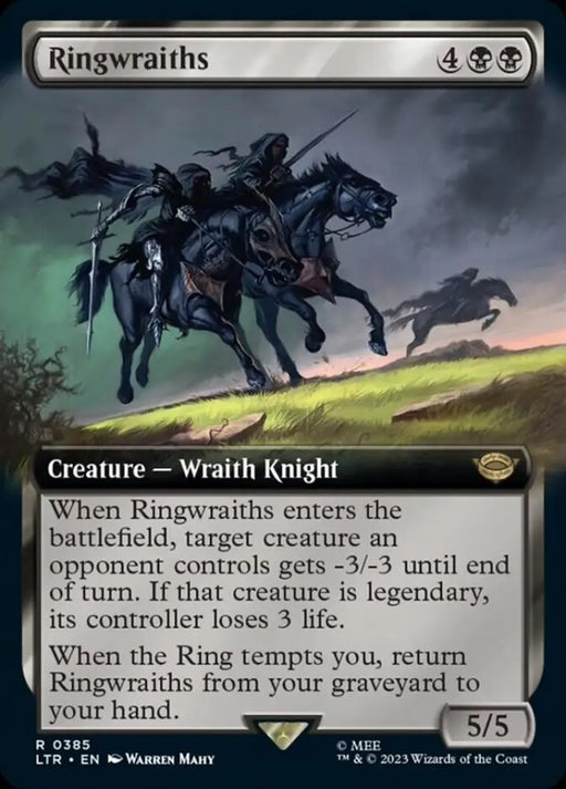 Ringwraiths (Extended Art) [The Lord of the Rings: Tales of Middle-Earth] - MTG Single