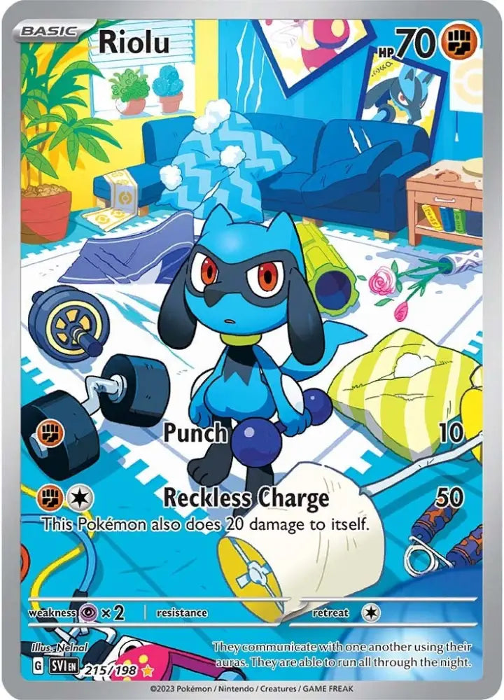 Riolu (215/198) [Scarlet & Violet: Base Set] - Pokemon Single