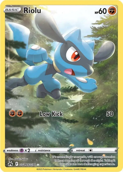 Riolu (GG26/GG70) [Sword & Shield: Crown Zenith] - Pokemon Single