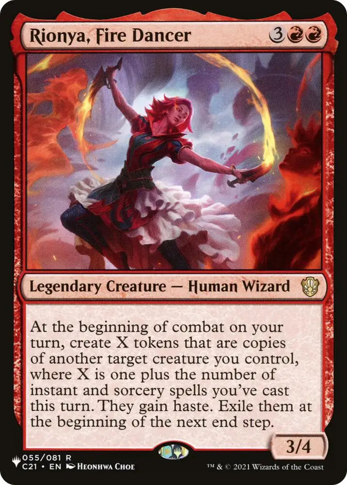 Rionya, Fire Dancer (55) [The List]