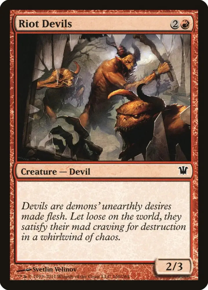 Riot Devils [Innistrad] - MTG Single