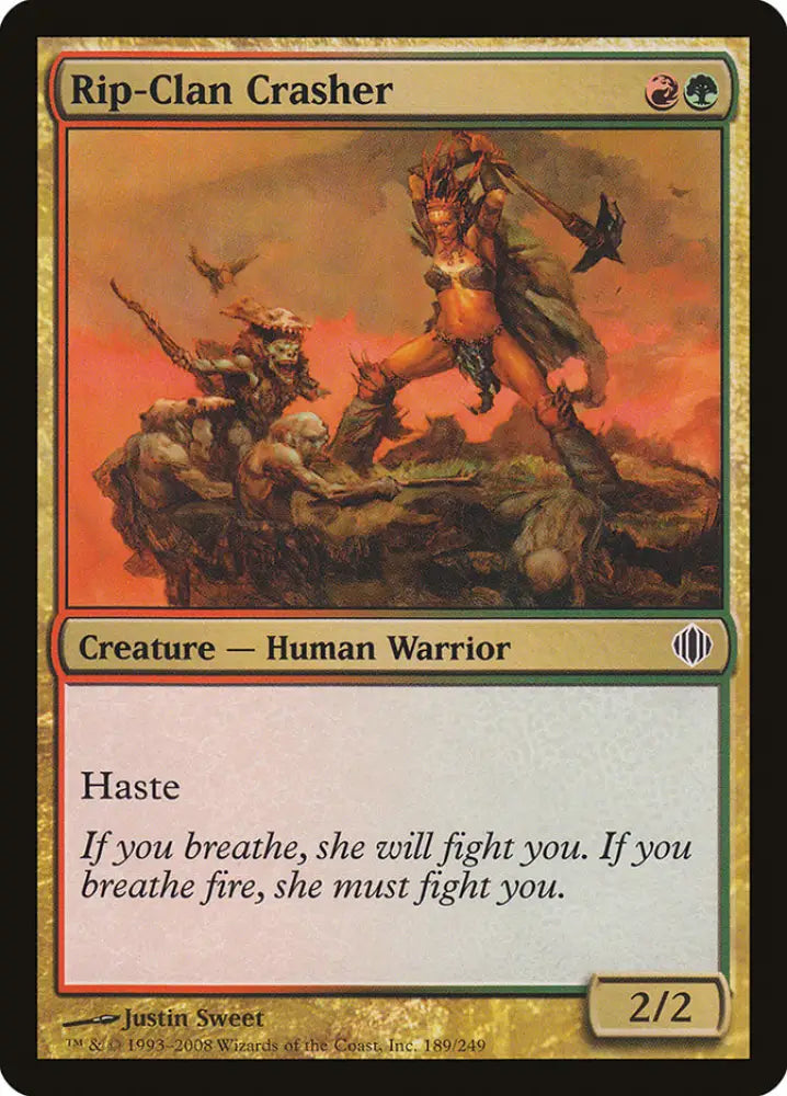 Rip-Clan Crasher [Shards of Alara] - MTG Single