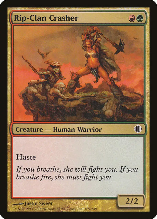 Rip-Clan Crasher [Shards of Alara] - MTG Single