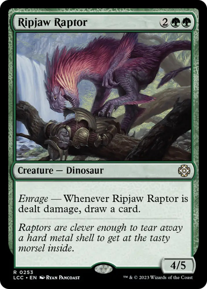 Ripjaw Raptor [The Lost Caverns of Ixalan Commander] - MTG Single