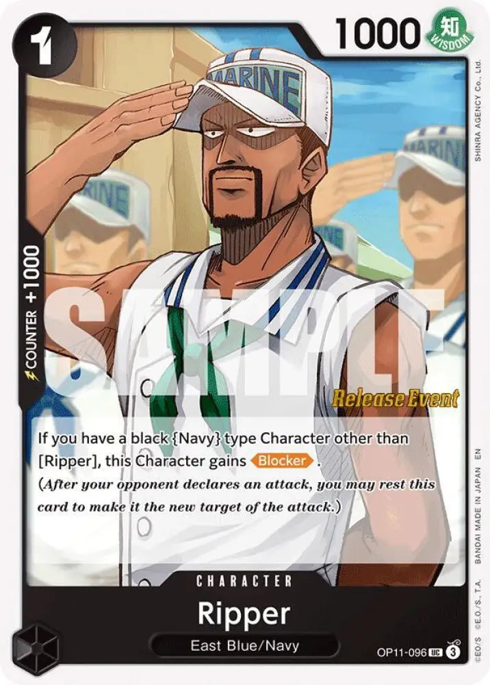 Ripper (OP11-096) [A Fist of Divine Speed Release Event Cards]