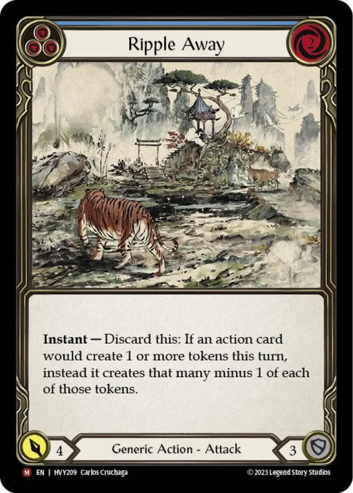 Ripple Away [Heavy Hitters] Rainbow Foil - Flesh And Blood Single