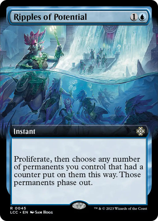 Ripples of Potential (Extended Art) [The Lost Caverns of Ixalan Commander] - MTG Single