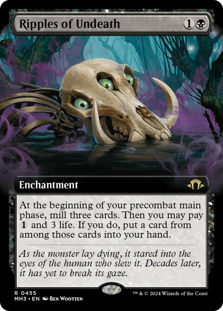 Ripples of Undeath (Extended Art) [Modern Horizons 3] - MTG Single
