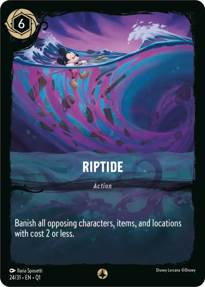 Riptide (24/31) [Illumineer’s Quest: Deep Trouble] - Lorcana Single