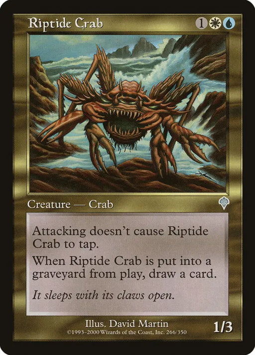 Riptide Crab [Invasion] - MTG Single