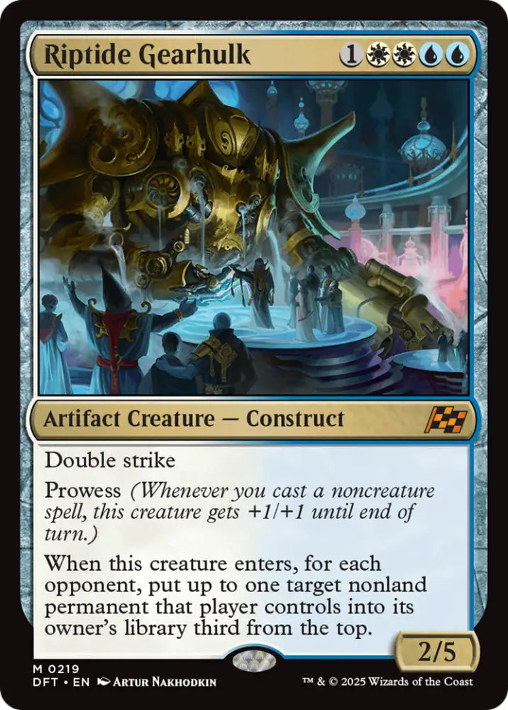 Riptide Gearhulk [Aetherdrift] - MTG Single