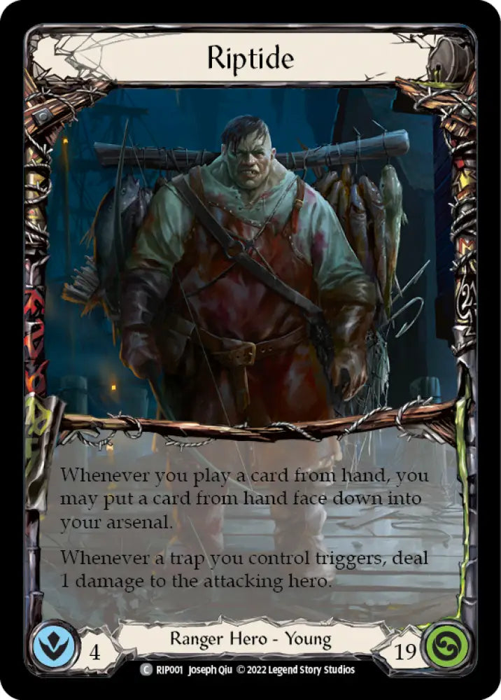 Riptide [Outsiders] (Riptide Blitz Deck) - Flesh And Blood Single