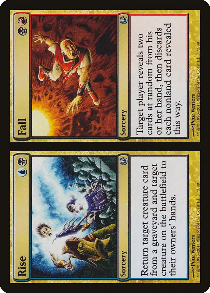 Rise // Fall [Duel Decks: Ajani vs. Nicol Bolas] - MTG Single