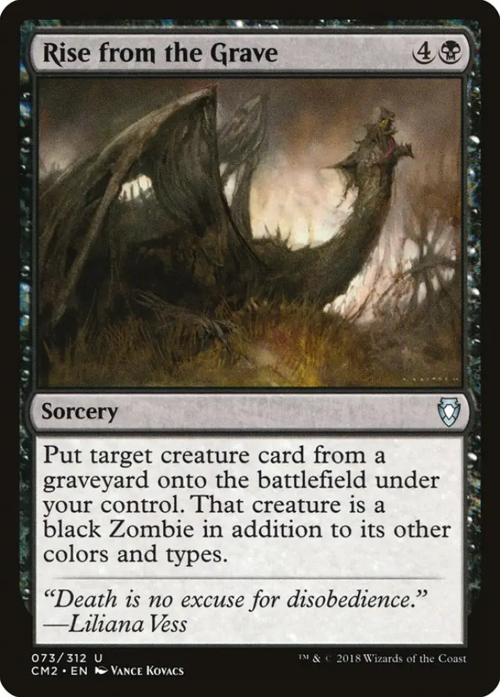 Rise from the Grave [Commander Anthology Volume II] - MTG Single