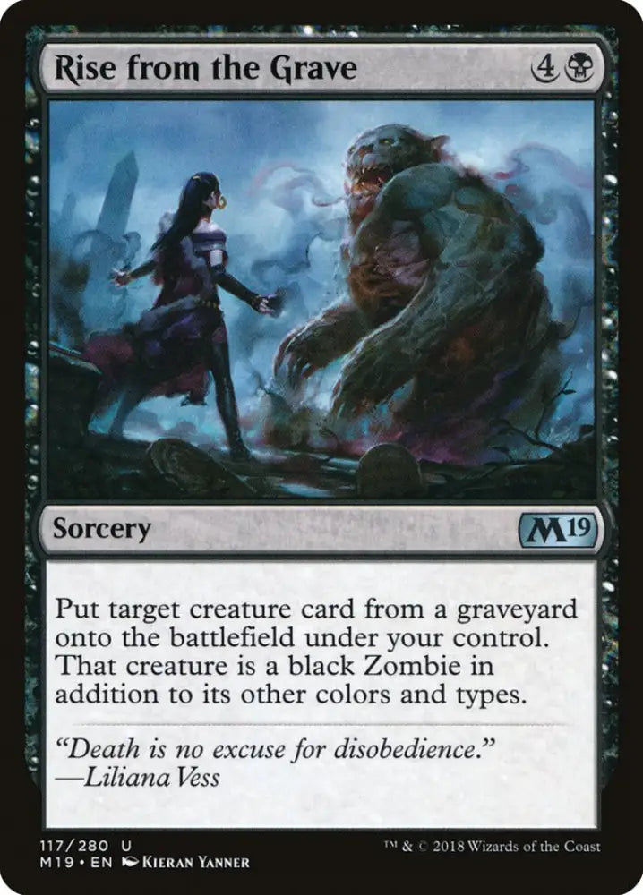 Rise from the Grave [Core Set 2019] - MTG Single