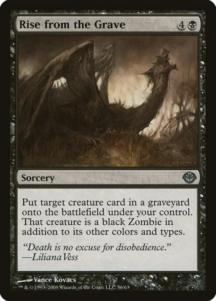 Rise from the Grave [Duel Decks: Garruk vs. Liliana] - MTG Single
