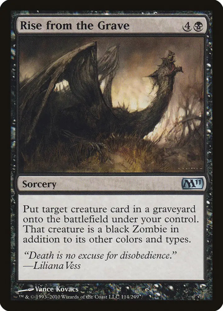 Rise from the Grave [Magic 2011] - MTG Single