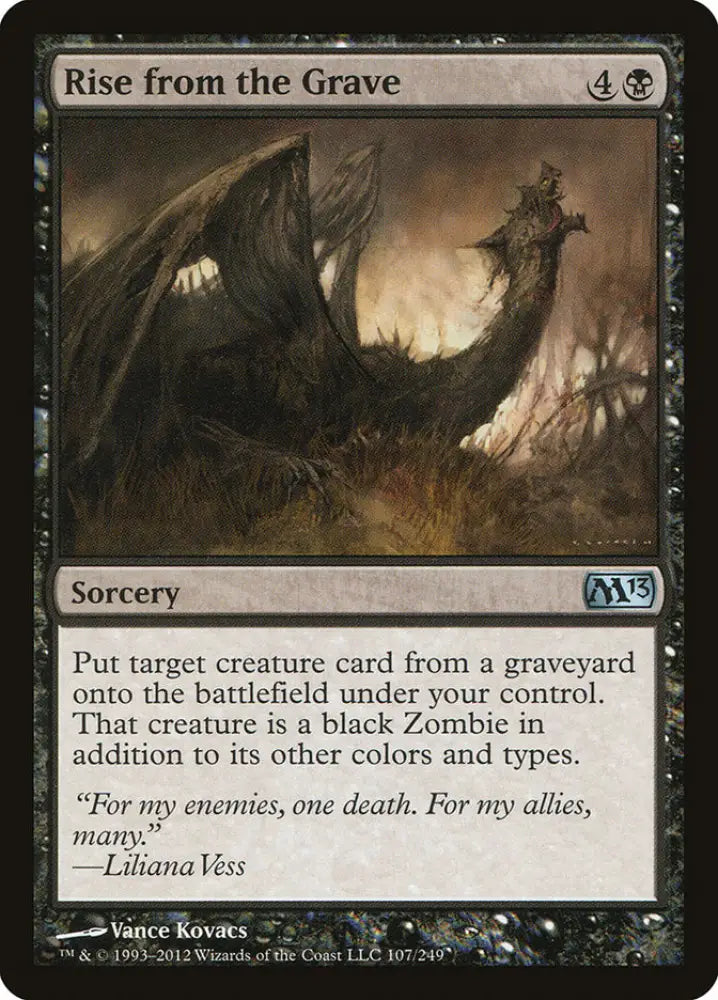 Rise from the Grave [Magic 2013] - MTG Single