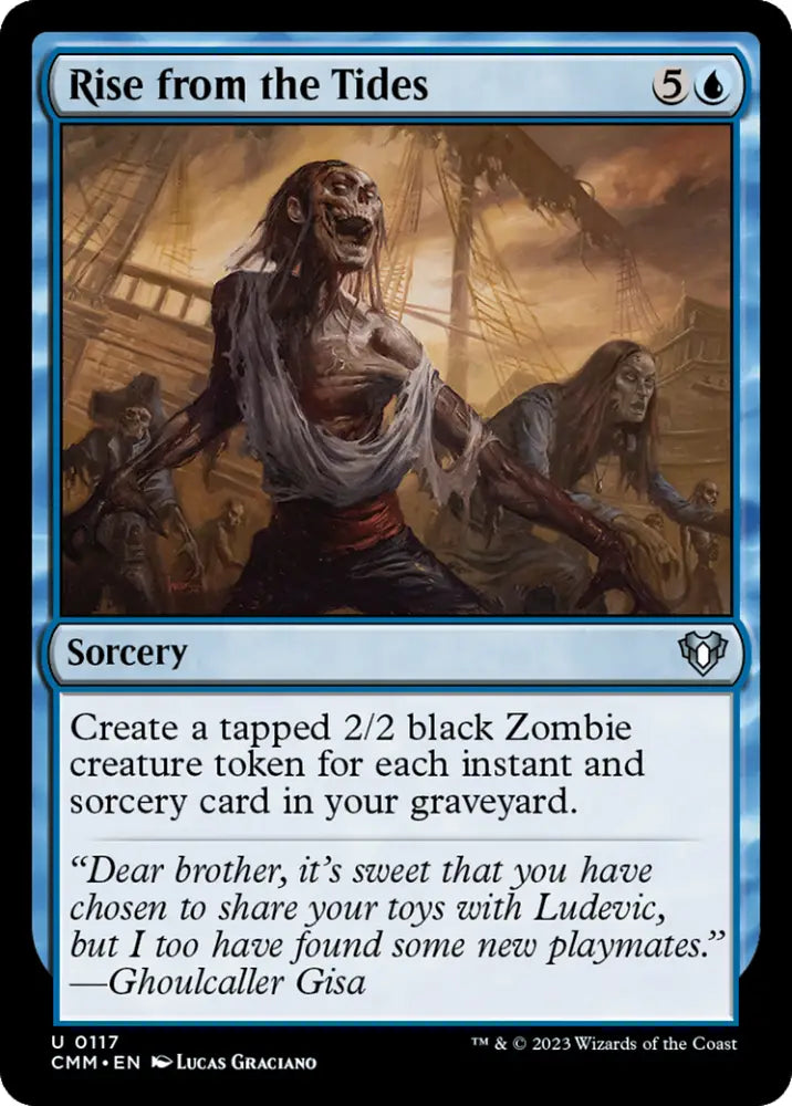 Rise from the Tides [Commander Masters] - MTG Single
