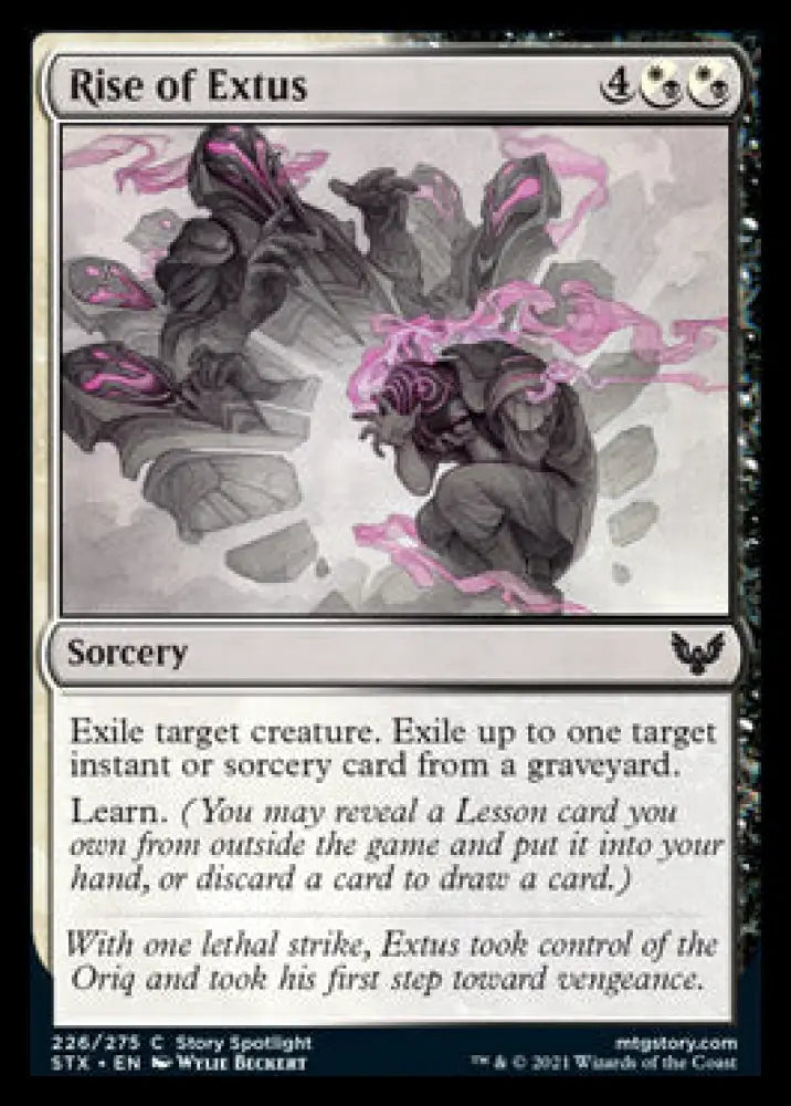 Rise of Extus [Strixhaven: School of Mages] - MTG Single