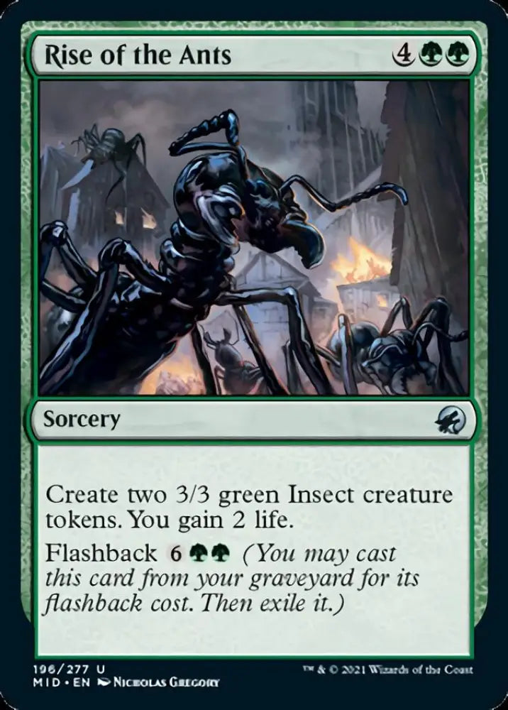 Rise of the Ants [Innistrad: Midnight Hunt] - MTG Single