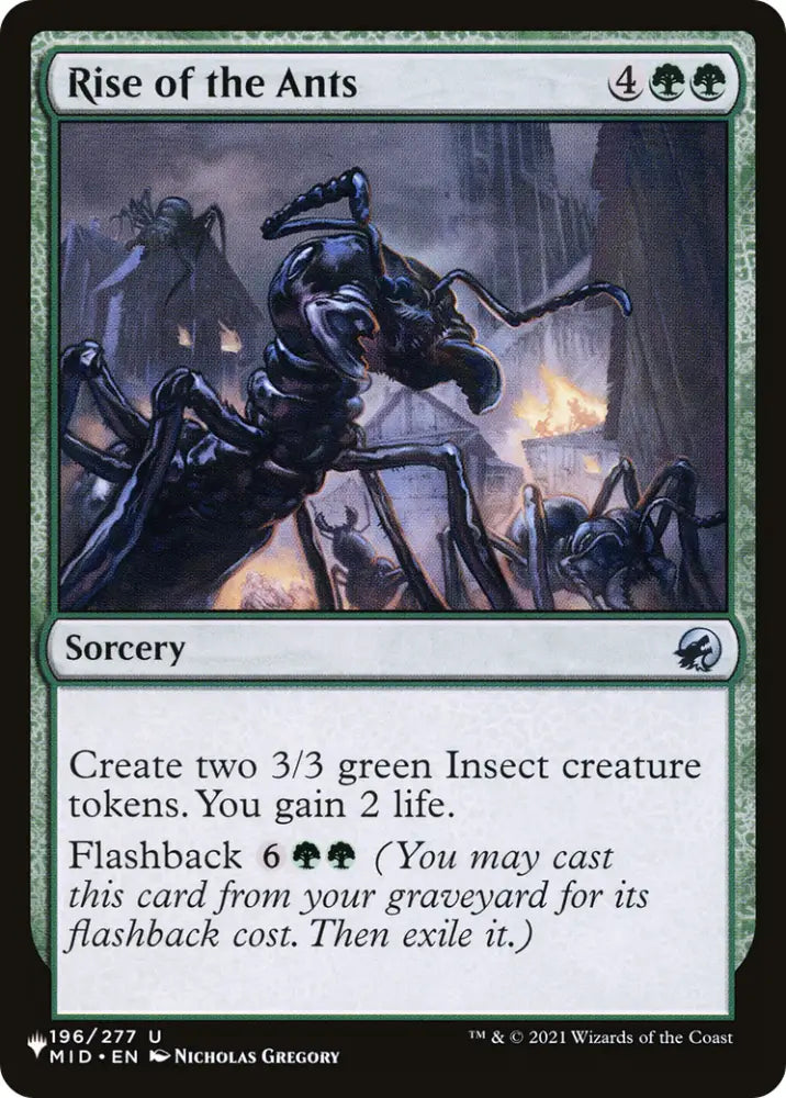 Rise of the Ants [The List] - MTG Single