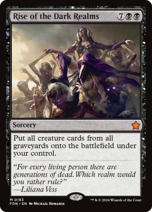 Rise of the Dark Realms [Foundations] - MTG Single