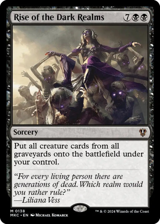 Rise of the Dark Realms [Murders at Karlov Manor Commander] - MTG Single