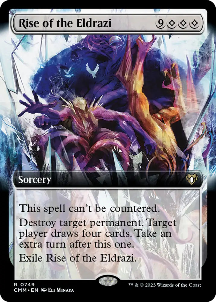 Rise of the Eldrazi (Extended Art) [Commander Masters] - MTG Single