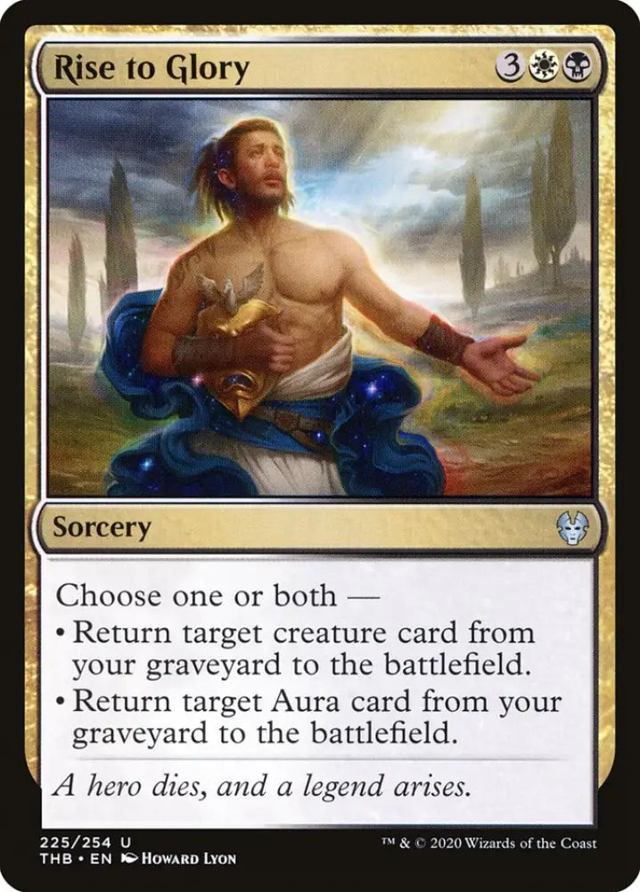 Rise to Glory [Theros Beyond Death] - MTG Single