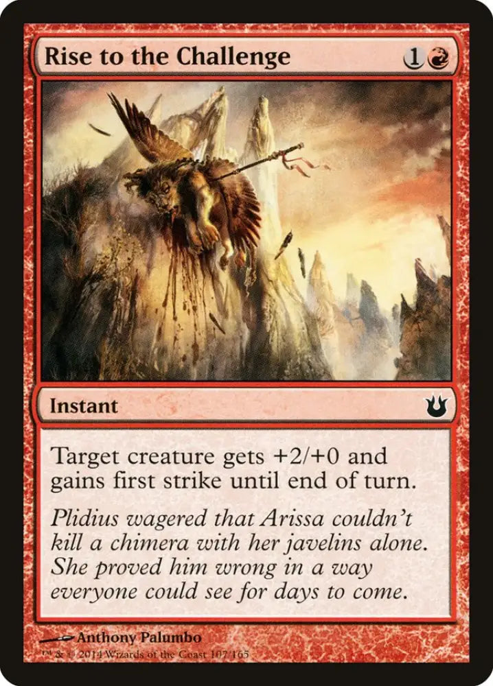 Rise to the Challenge [Born of the Gods] - MTG Single