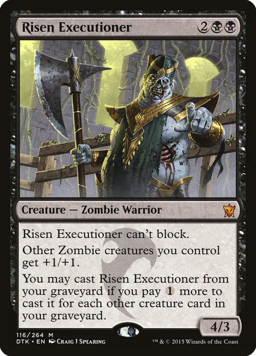 Risen Executioner [Dragons of Tarkir] - MTG Single