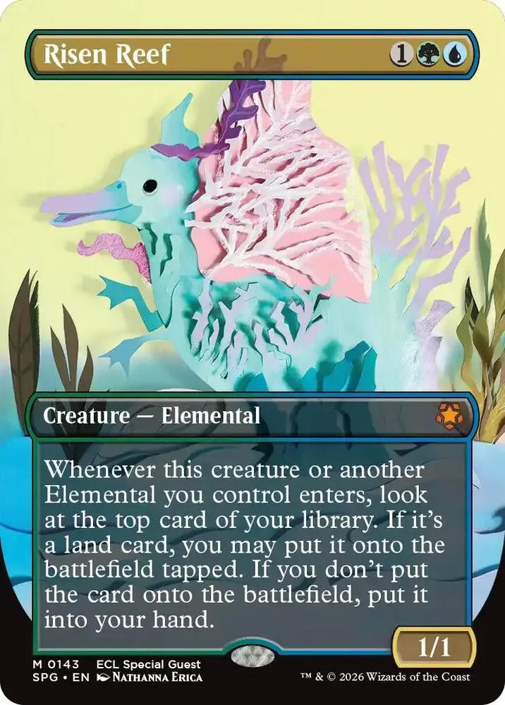 Risen Reef (Borderless) (143) [Special Guests]