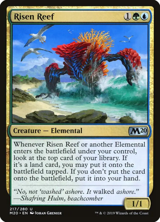 Risen Reef [Core Set 2020] - MTG Single