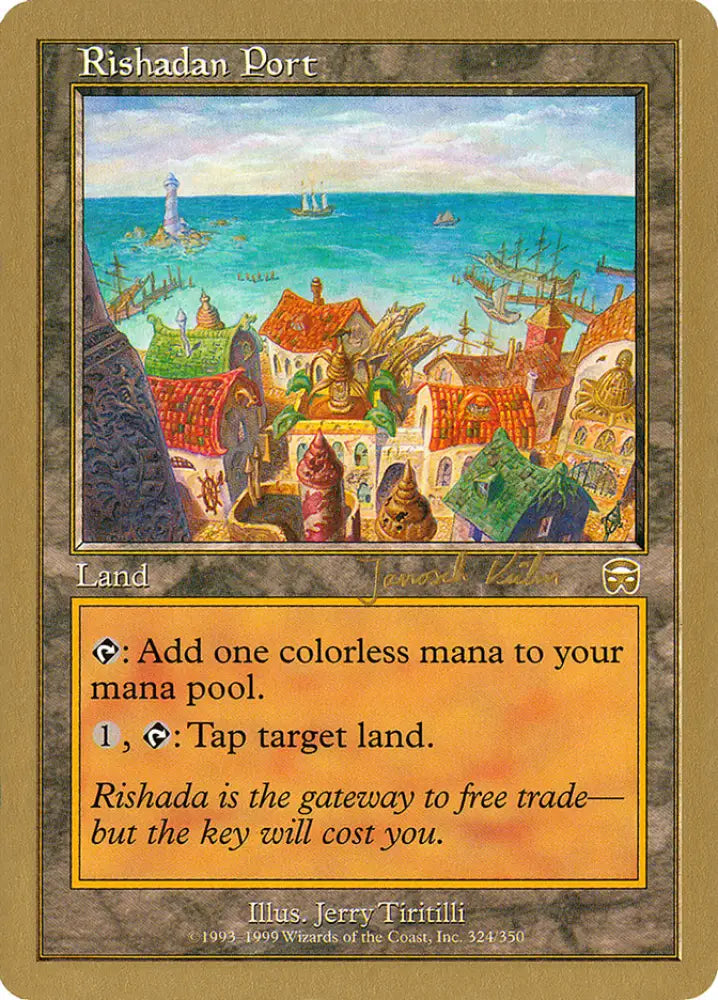 Rishadan Port (Janosch Kuhn) [World Championship Decks 2000] - MTG Single