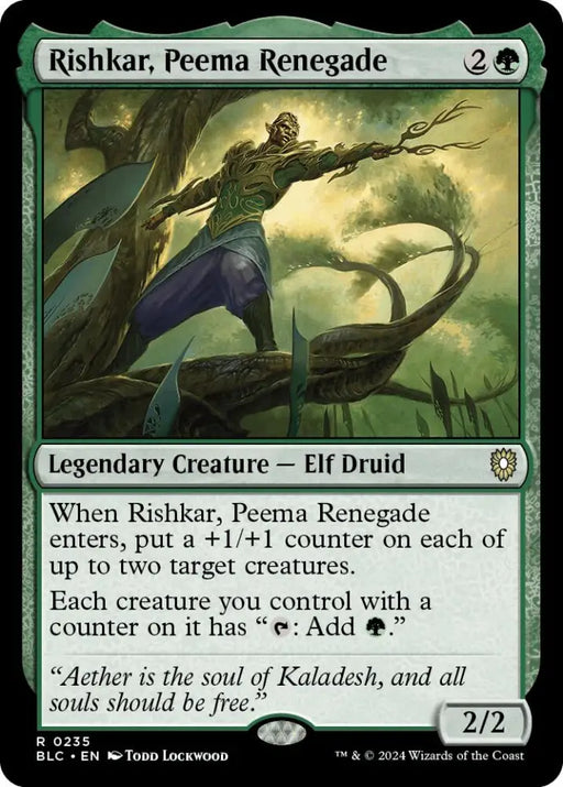 Rishkar Peema Renegade [Bloomburrow Commander] - MTG Single