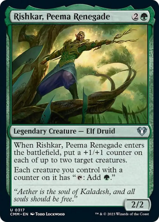Rishkar Peema Renegade [Commander Masters] - MTG Single