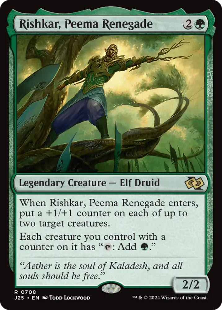 Rishkar Peema Renegade [Foundations Jumpstart] - MTG Single