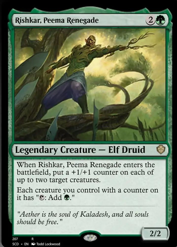 Rishkar Peema Renegade [Starter Commander Decks] - MTG Single