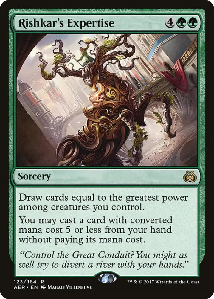 Rishkar’s Expertise [Aether Revolt] - MTG Single