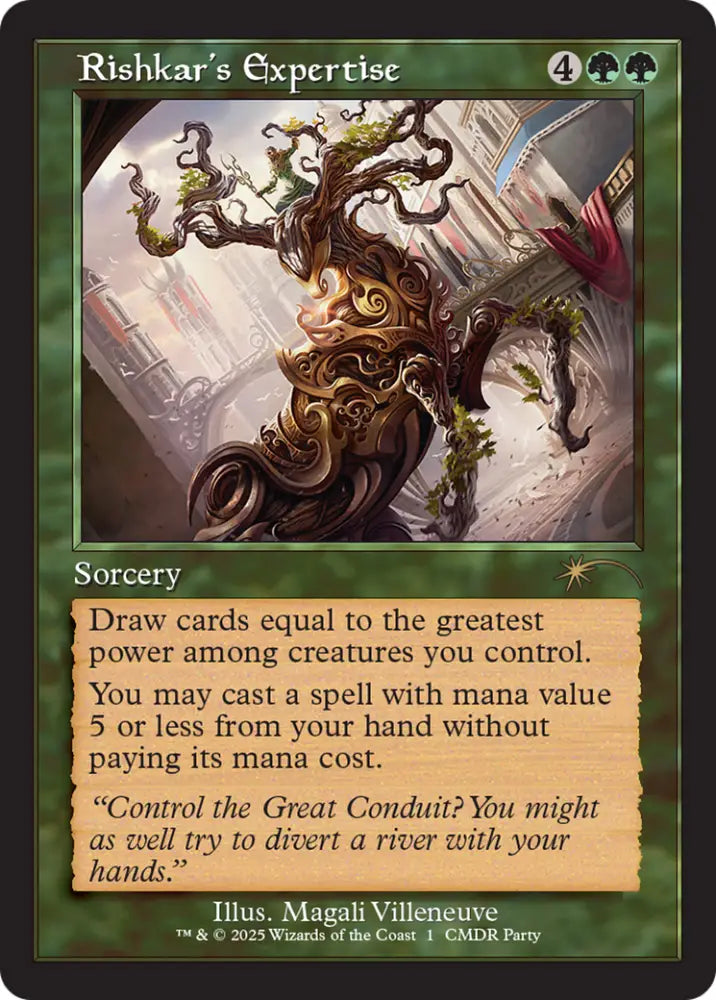 Rishkar’s Expertise (Retro Frame) [Wizards Play Network 2025] - MTG Single
