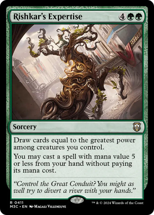 Rishkar’s Expertise (Ripple Foil) [Modern Horizons 3 Commander] - MTG Single